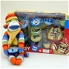 Sock Monkey Toys and Tea Sets